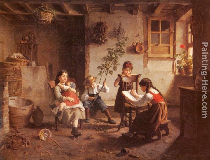 Paul Seignac The Reading Lesson